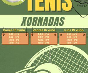 Actividade de iniciación ao tenis