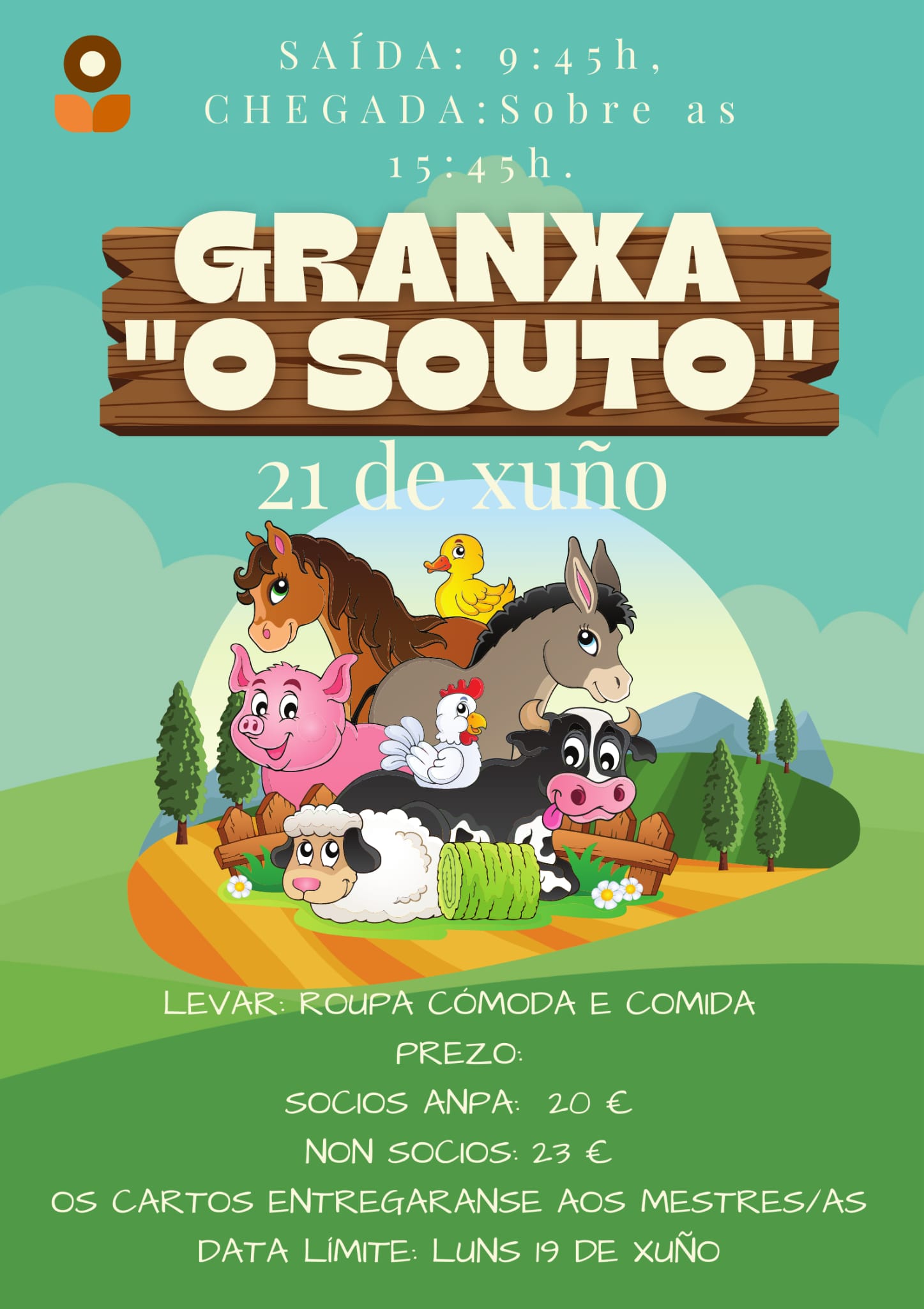 Excursión á Granxa O Souto (Ortigueira)