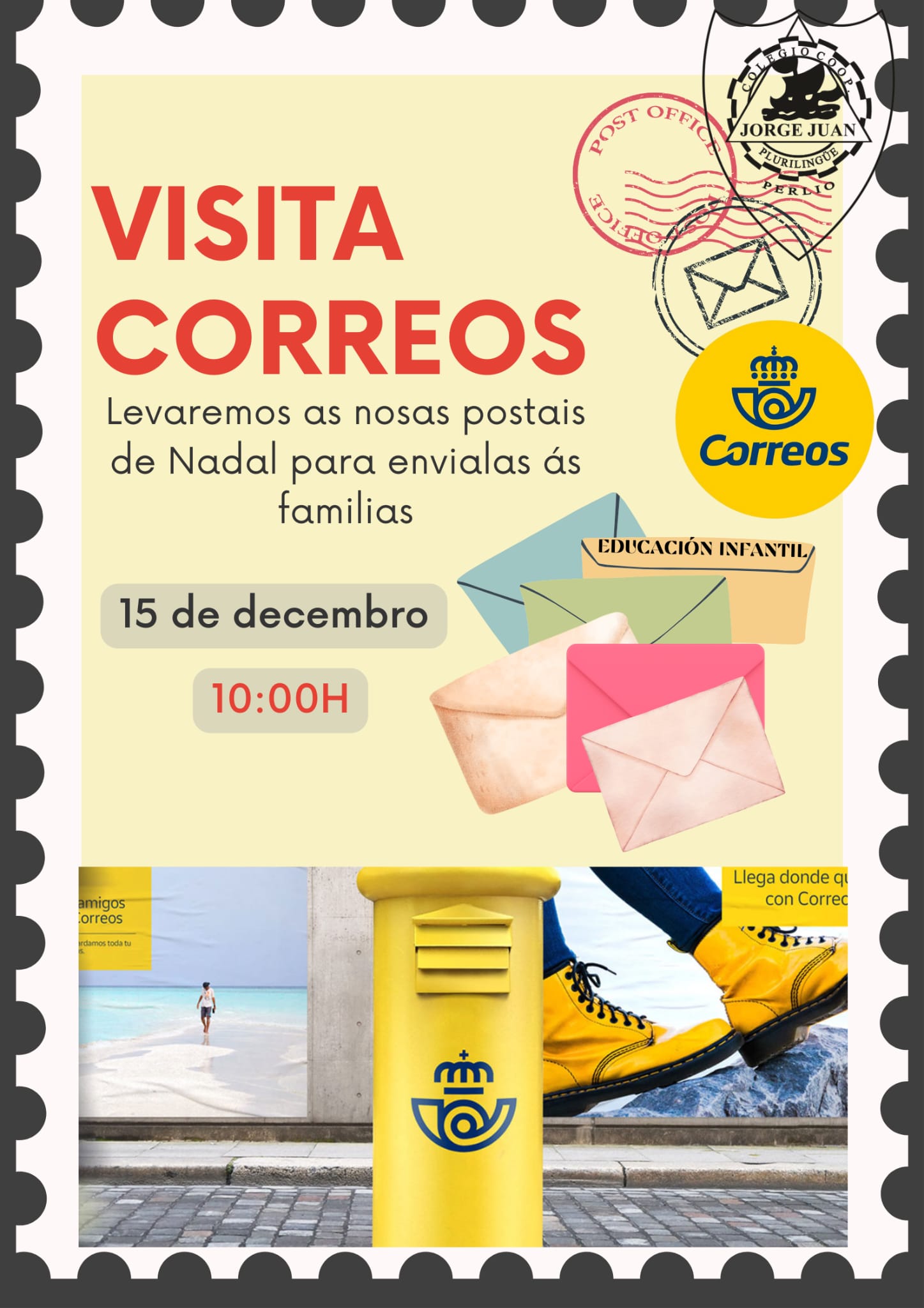 Saída a Correos