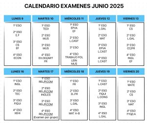 Exames finais da ESO