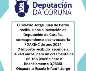 Subvención da Deputación da Coruña