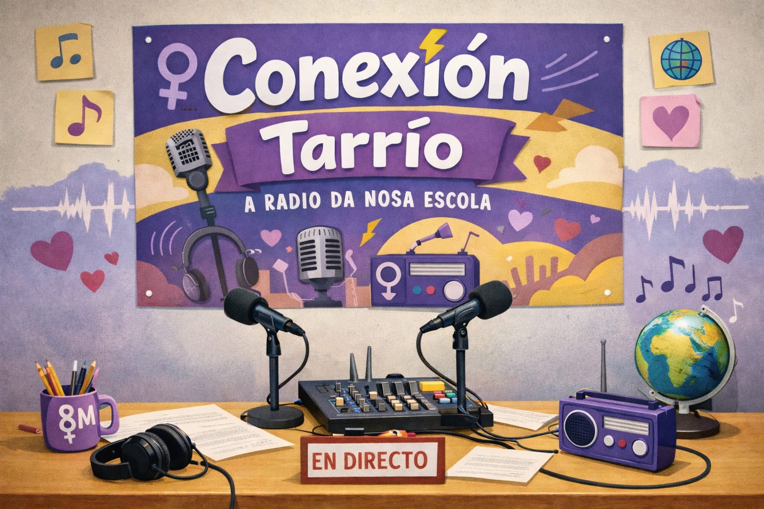 Programa de radio de Conexión Tarrío: Especial 8M