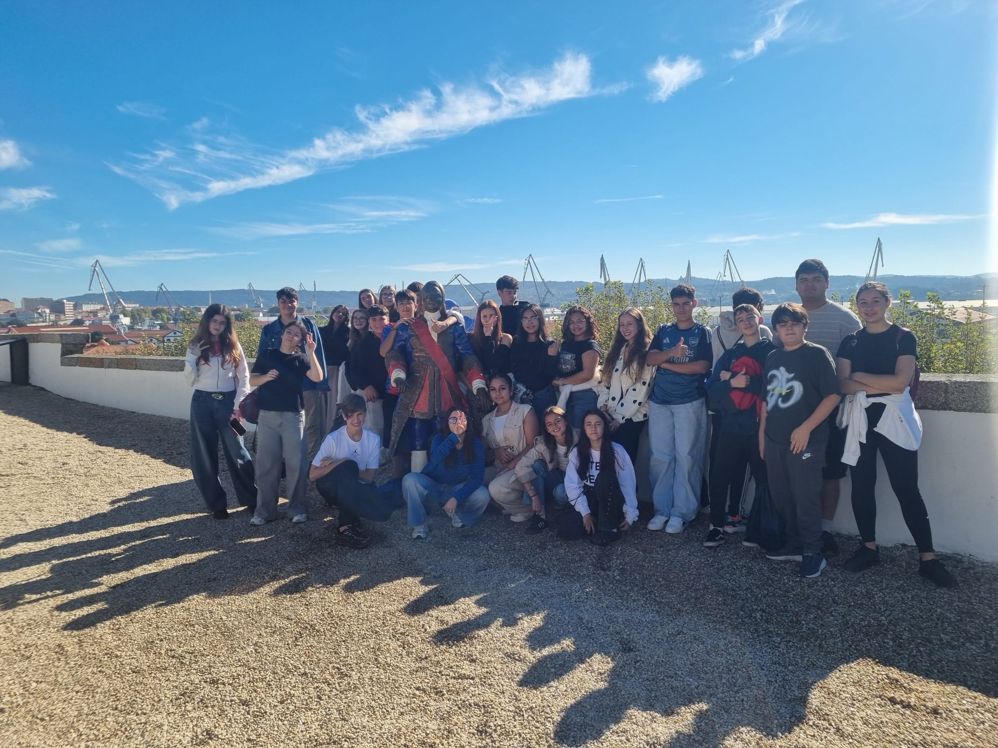 Visita de 3º de ESO a Exponav